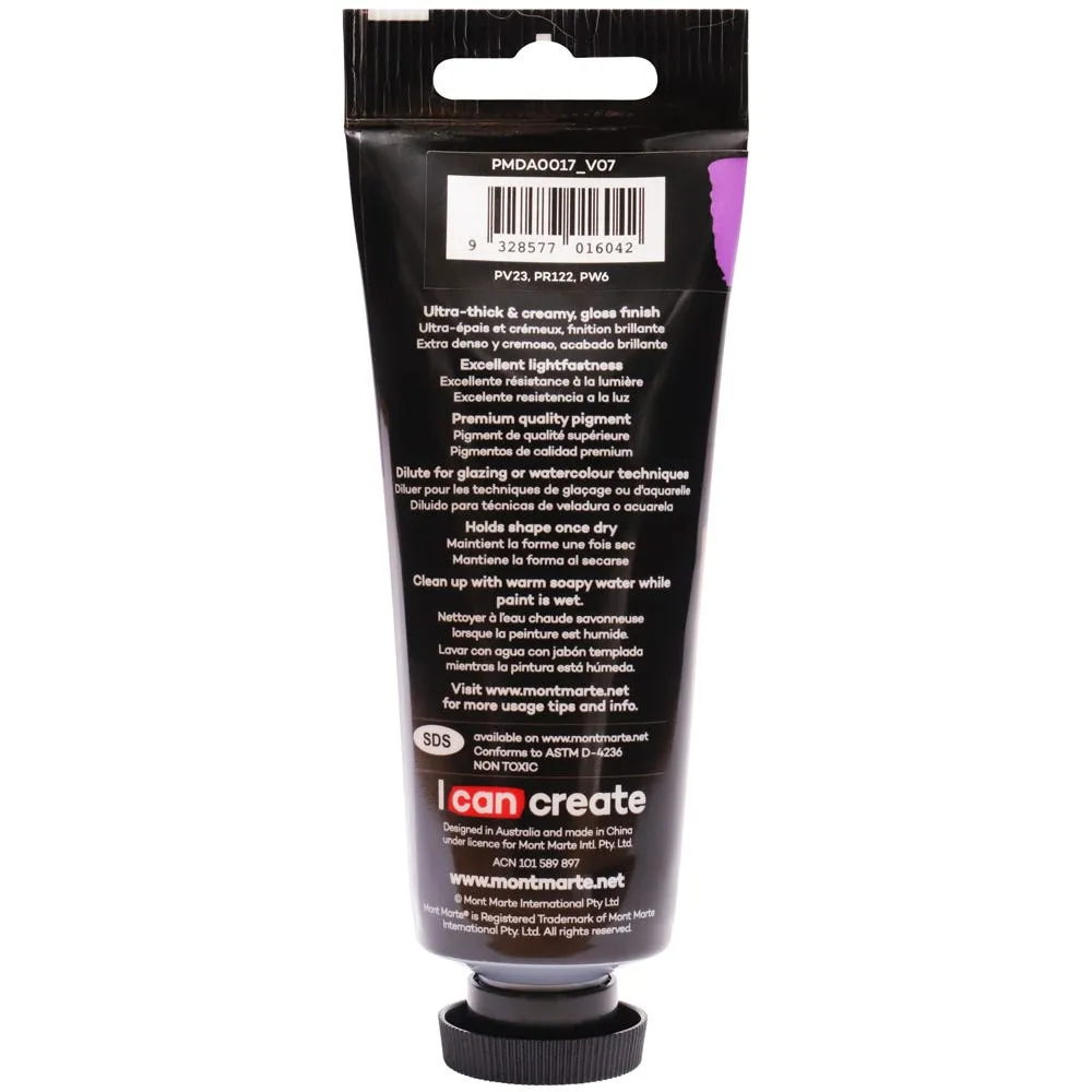 Dimension Acrylic Premium 75ml (2.5 US fl.oz) Tube - Violet