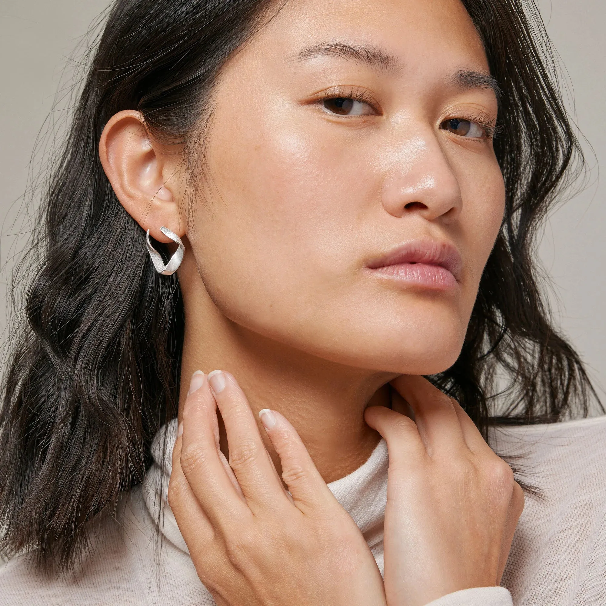 Enamel Copenhagen Dalia Earrings-Silver
