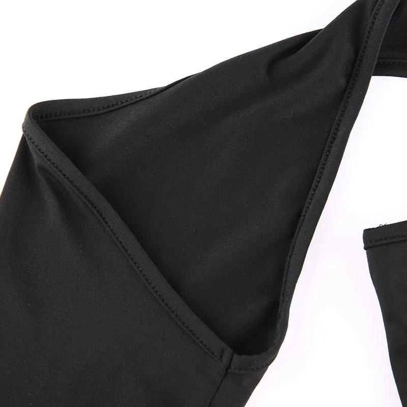 Fitness Hollow Solid Sport Romper