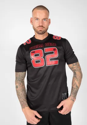 Fresno T-Shirt - Black/Red