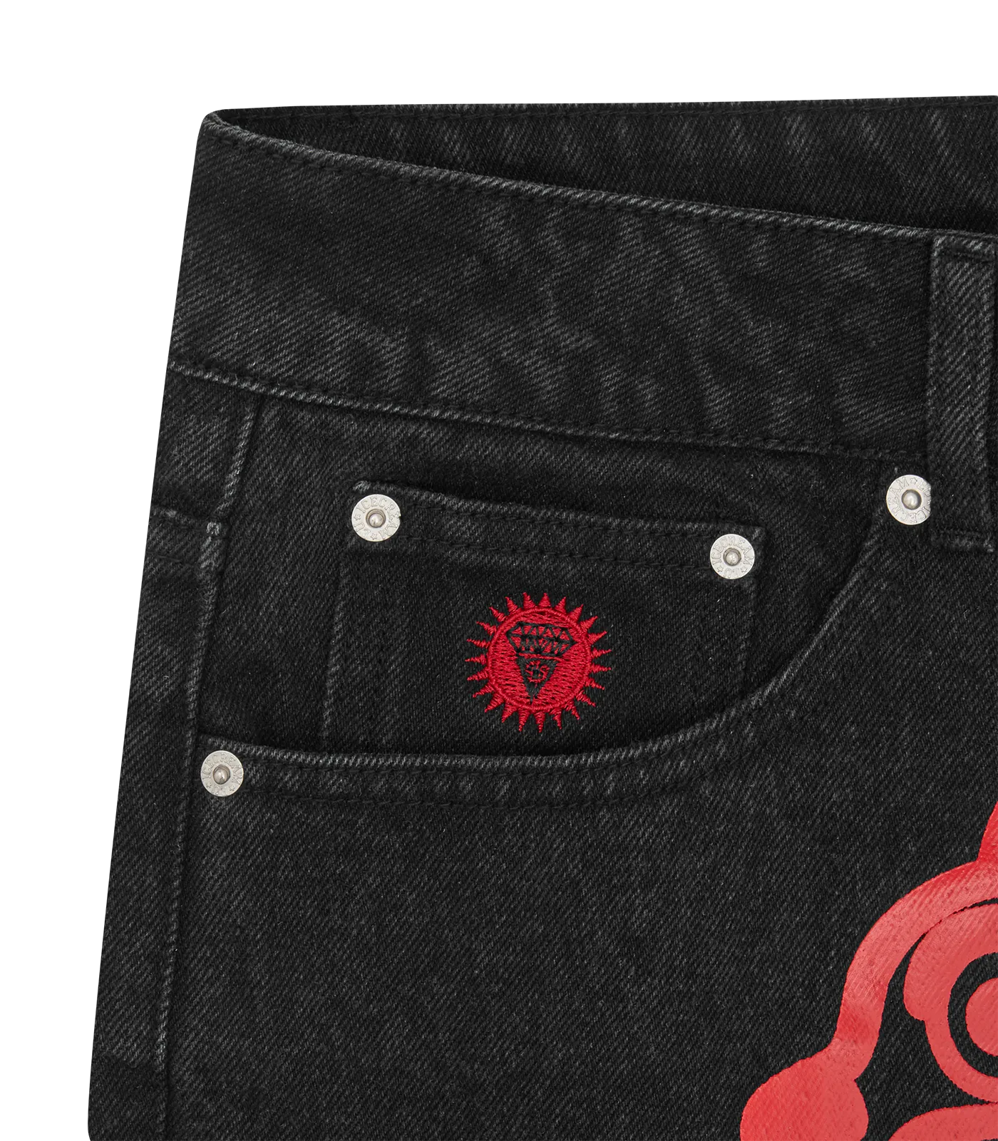 Ice Cream Running Dog Denim Pant