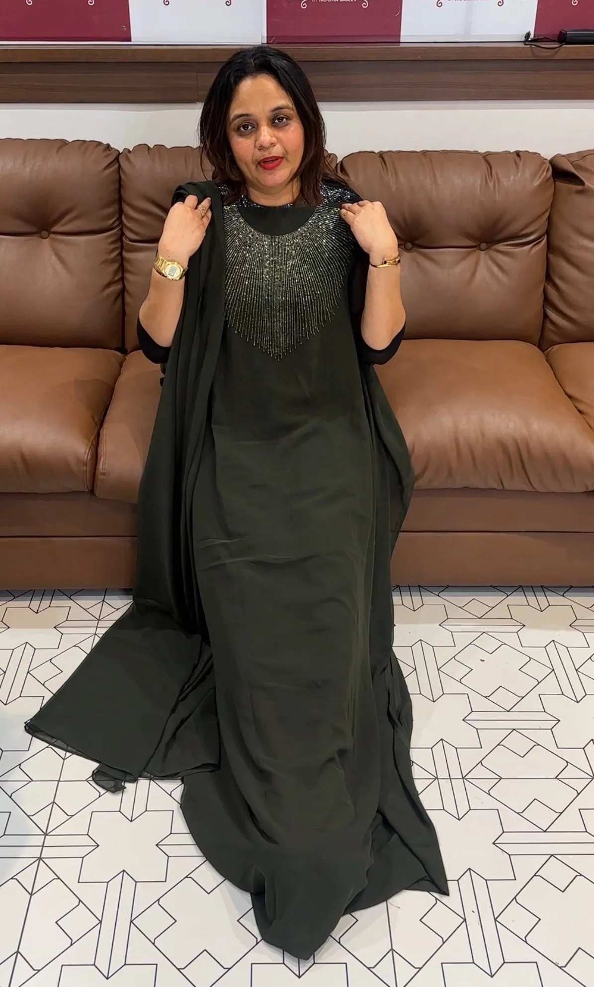 Sure! Heres an optimized version of your product title with descriptive modifiers:

IHAs Premium In-House Designer Unstitched Salwar Suits - IHA 14295