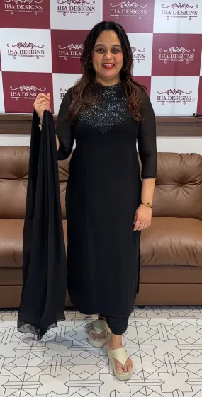 Sure! Heres an optimized version of your product title with descriptive modifiers:

IHAs Premium In-House Designer Unstitched Salwar Suits - IHA 14295