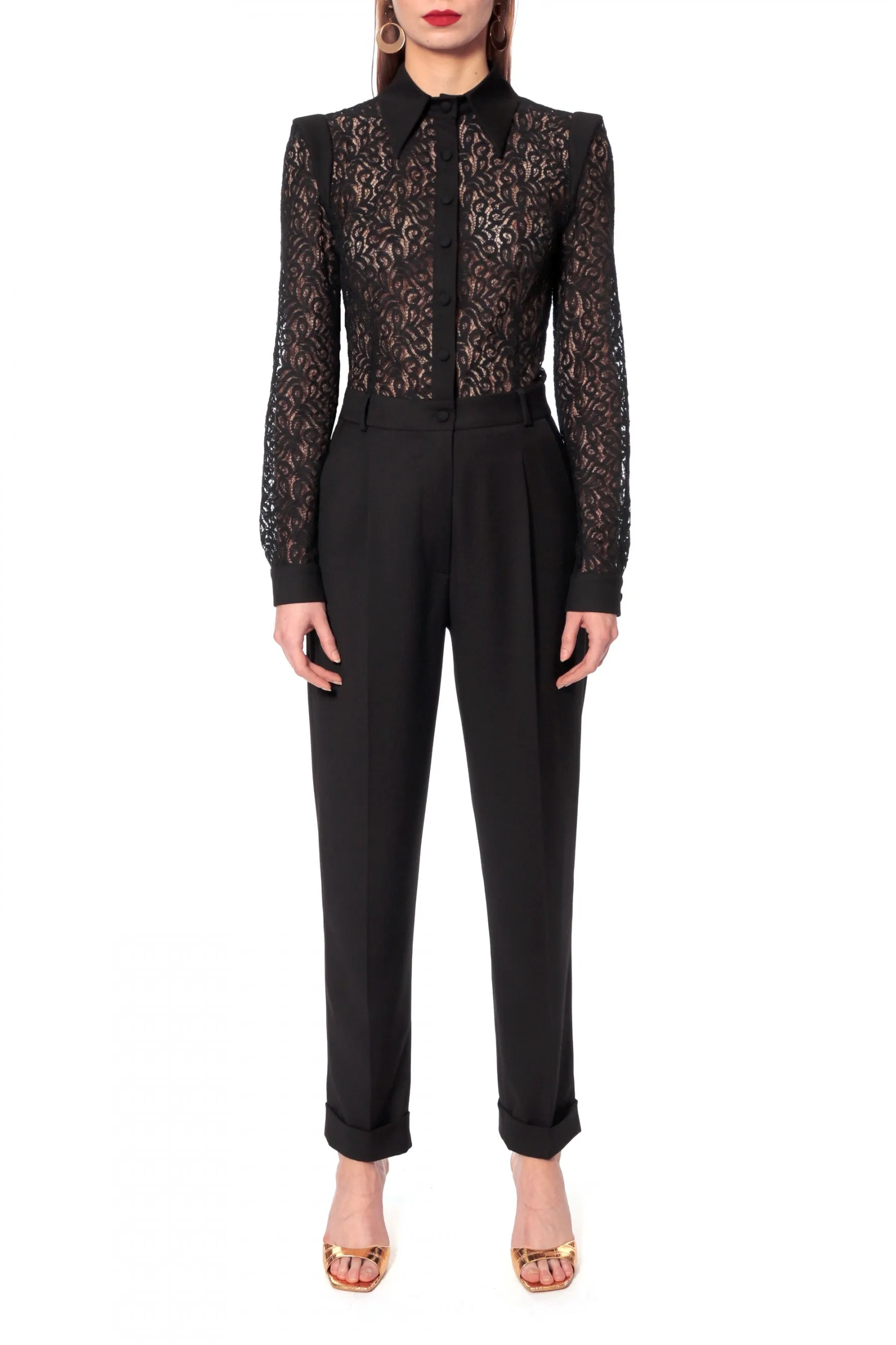 JUMPSUIT "AYLIN" IN BLACK