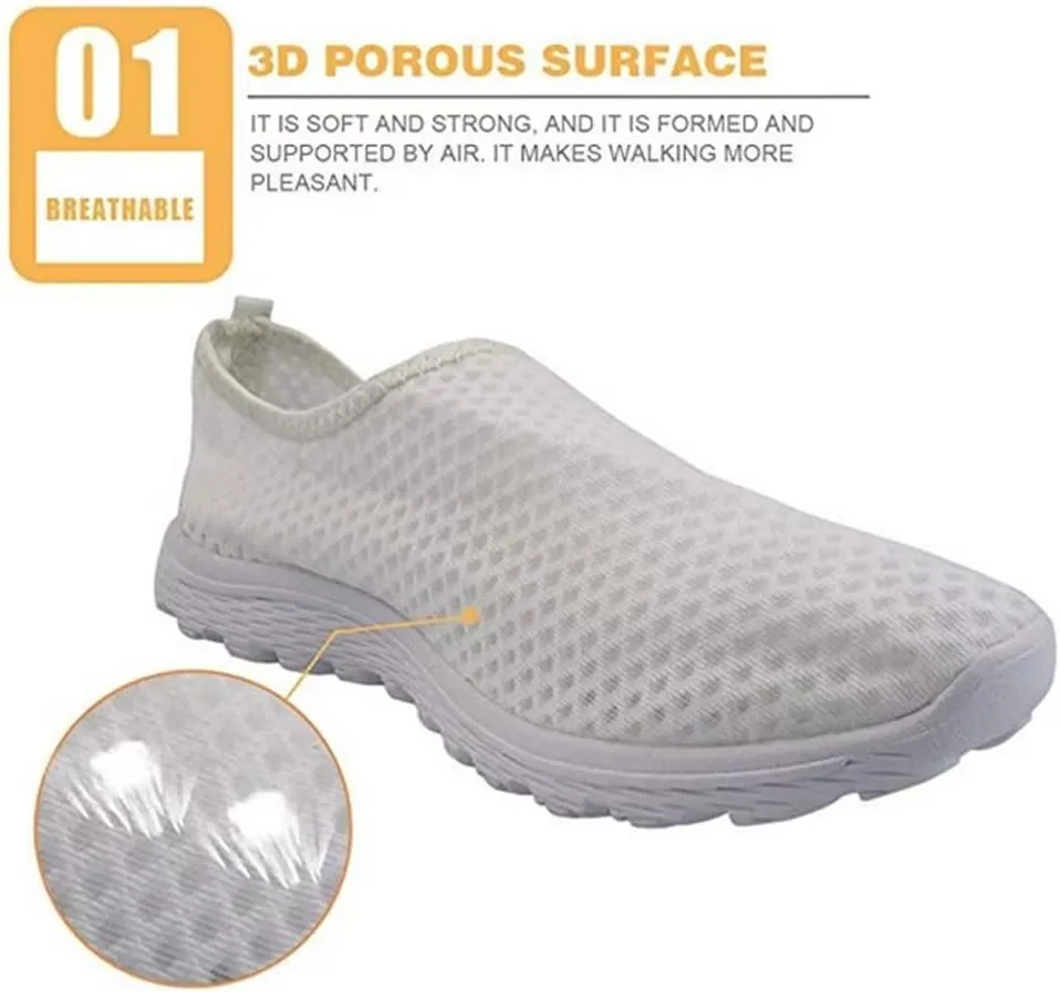 KEIAHUAN Trendy Running Shoes for Women Sneakers, Casual Lightweight Training Shoes Non-Slip Athletic Tennis Shoes