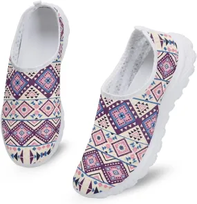 KEIAHUAN Trendy Running Shoes for Women Sneakers, Casual Lightweight Training Shoes Non-Slip Athletic Tennis Shoes