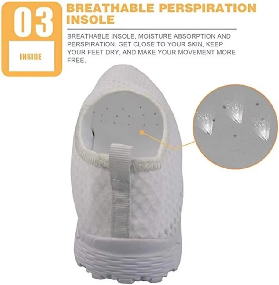 KEIAHUAN Trendy Running Shoes for Women Sneakers, Casual Lightweight Training Shoes Non-Slip Athletic Tennis Shoes