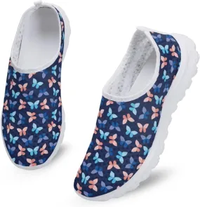 KEIAHUAN Trendy Women Road Running Shoes Non-Slip Tennis Training Shoes Casual Lightweight Sneakers