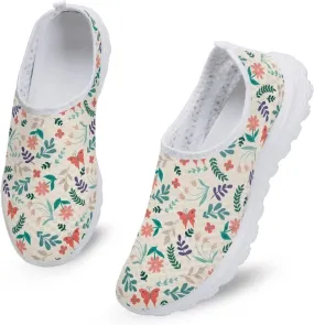 KEIAHUAN Trendy Women Road Running Shoes Non-Slip Tennis Training Shoes Casual Lightweight Sneakers
