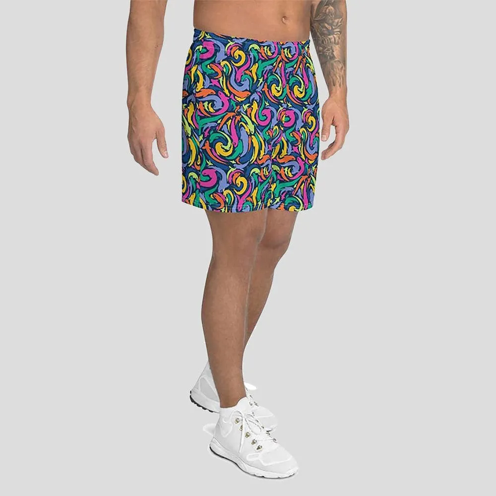 Koi Pond Athletic Shorts (POD)