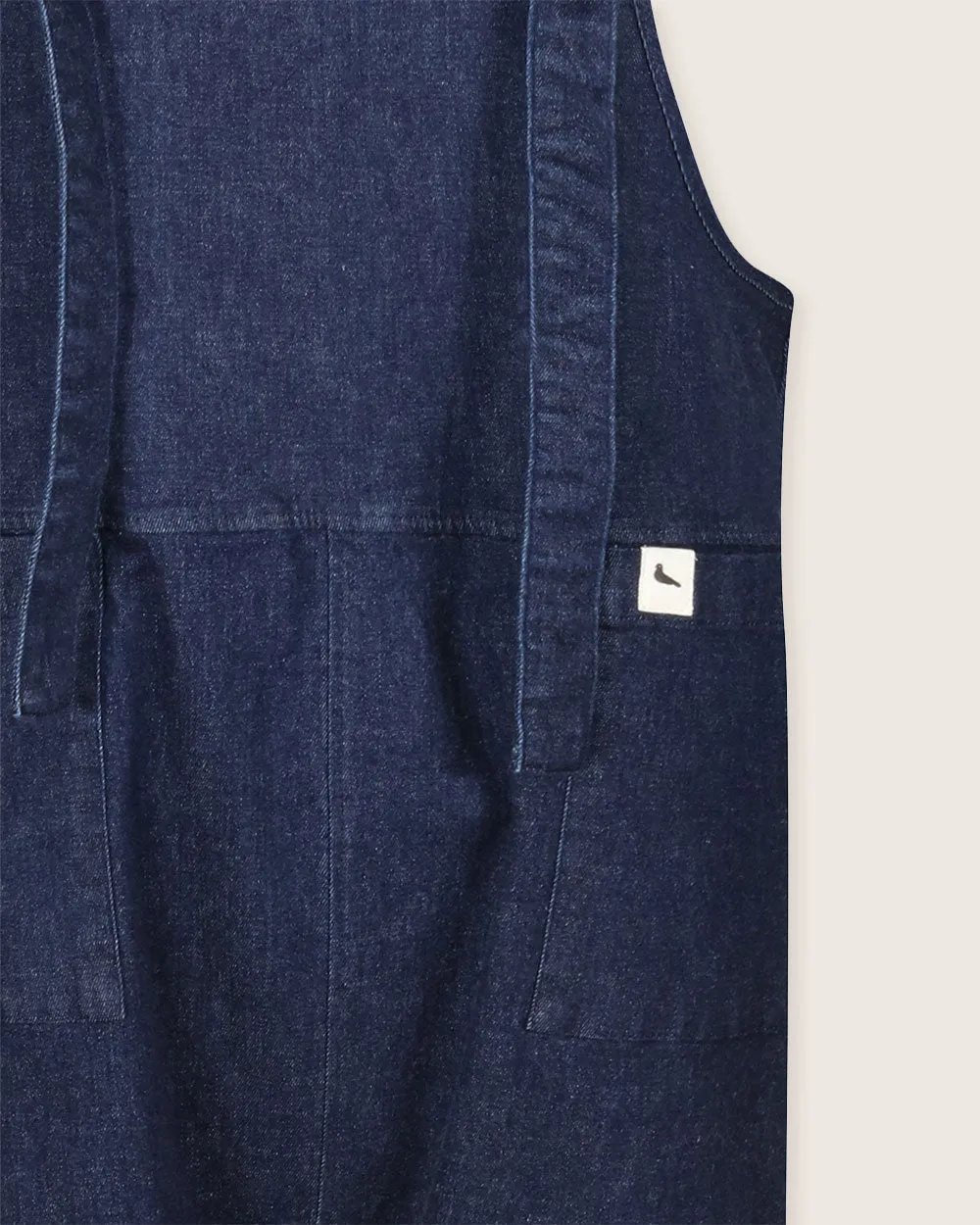 Lila Denim Dungarees