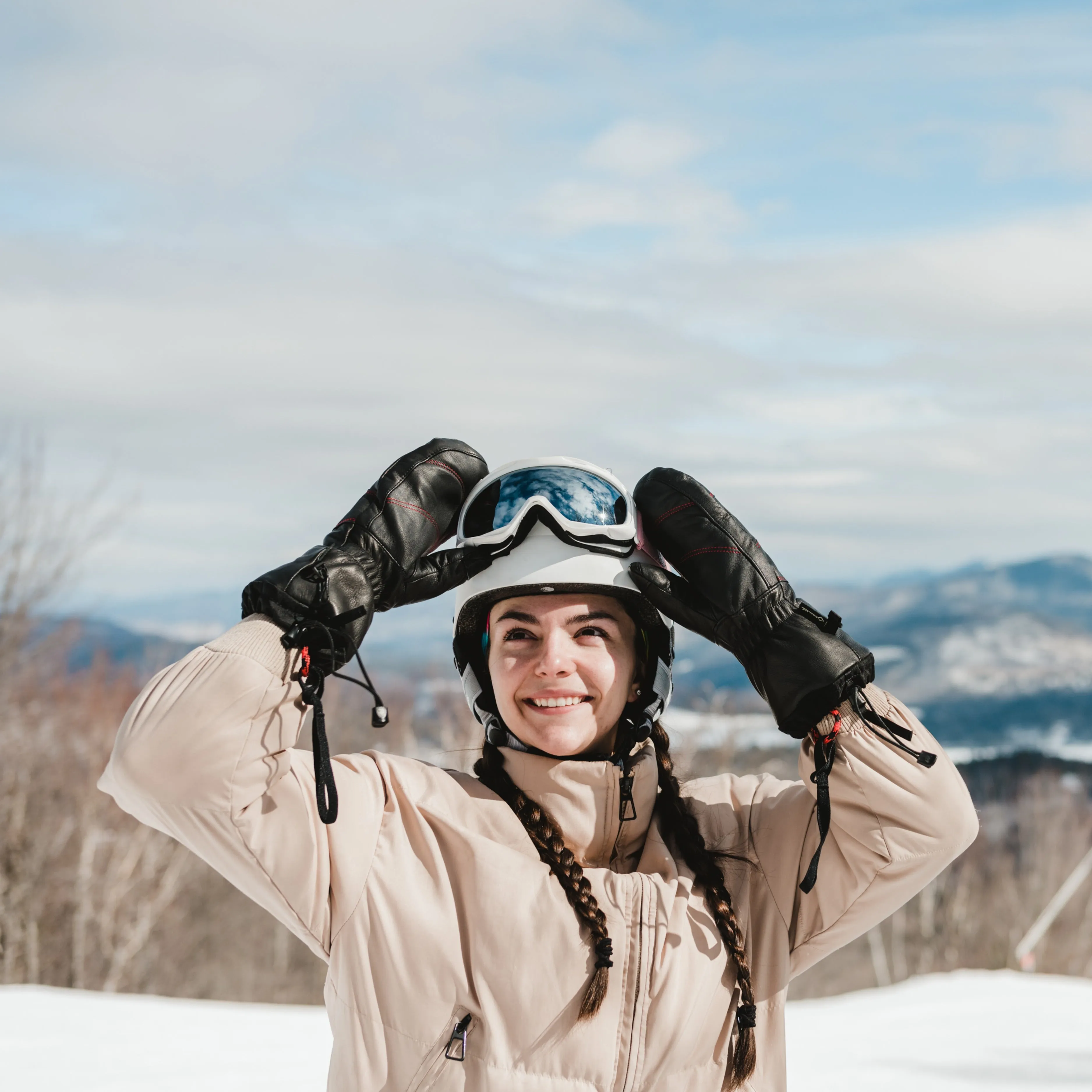 Mainers All-Leather Mitts