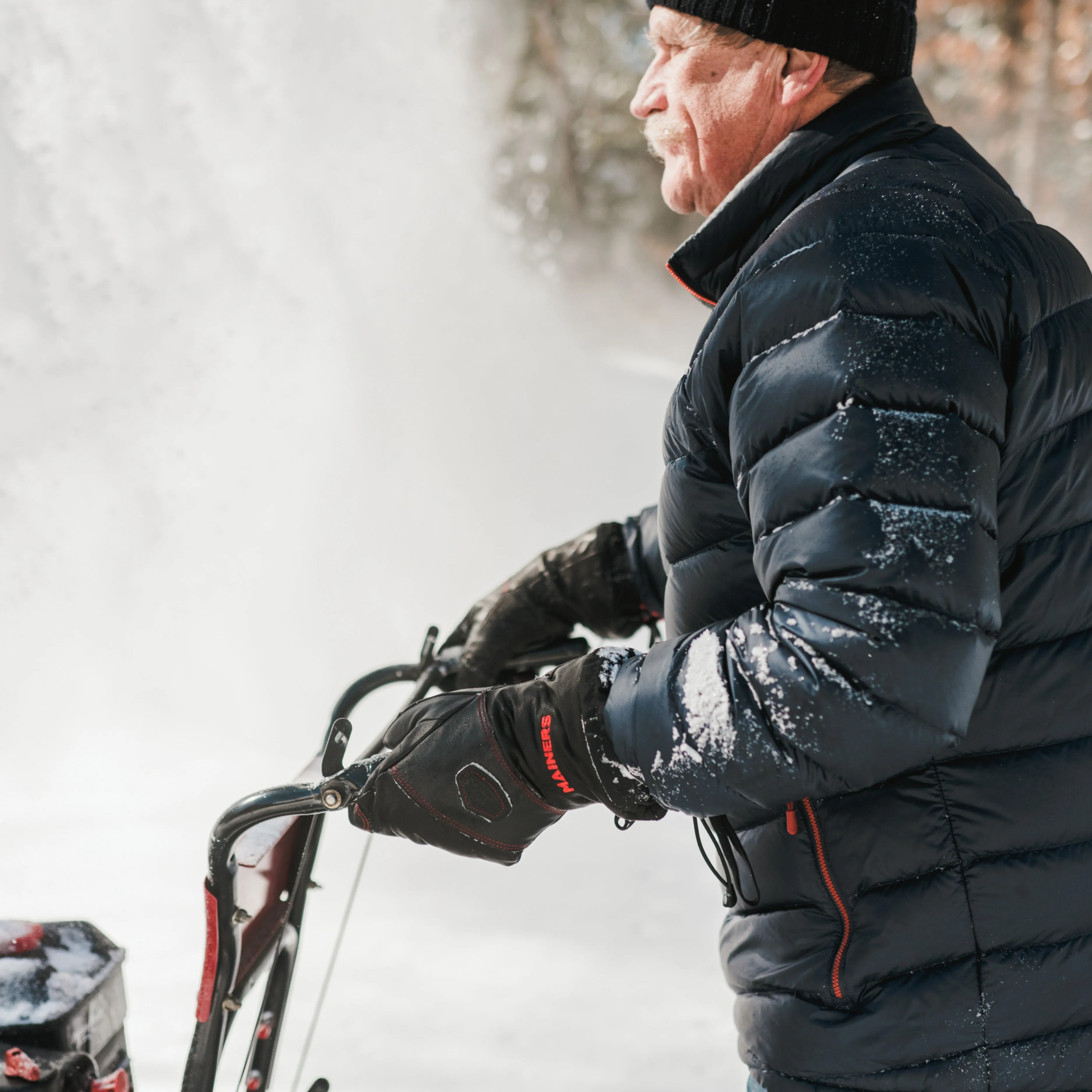 Mainers All-Leather Mitts