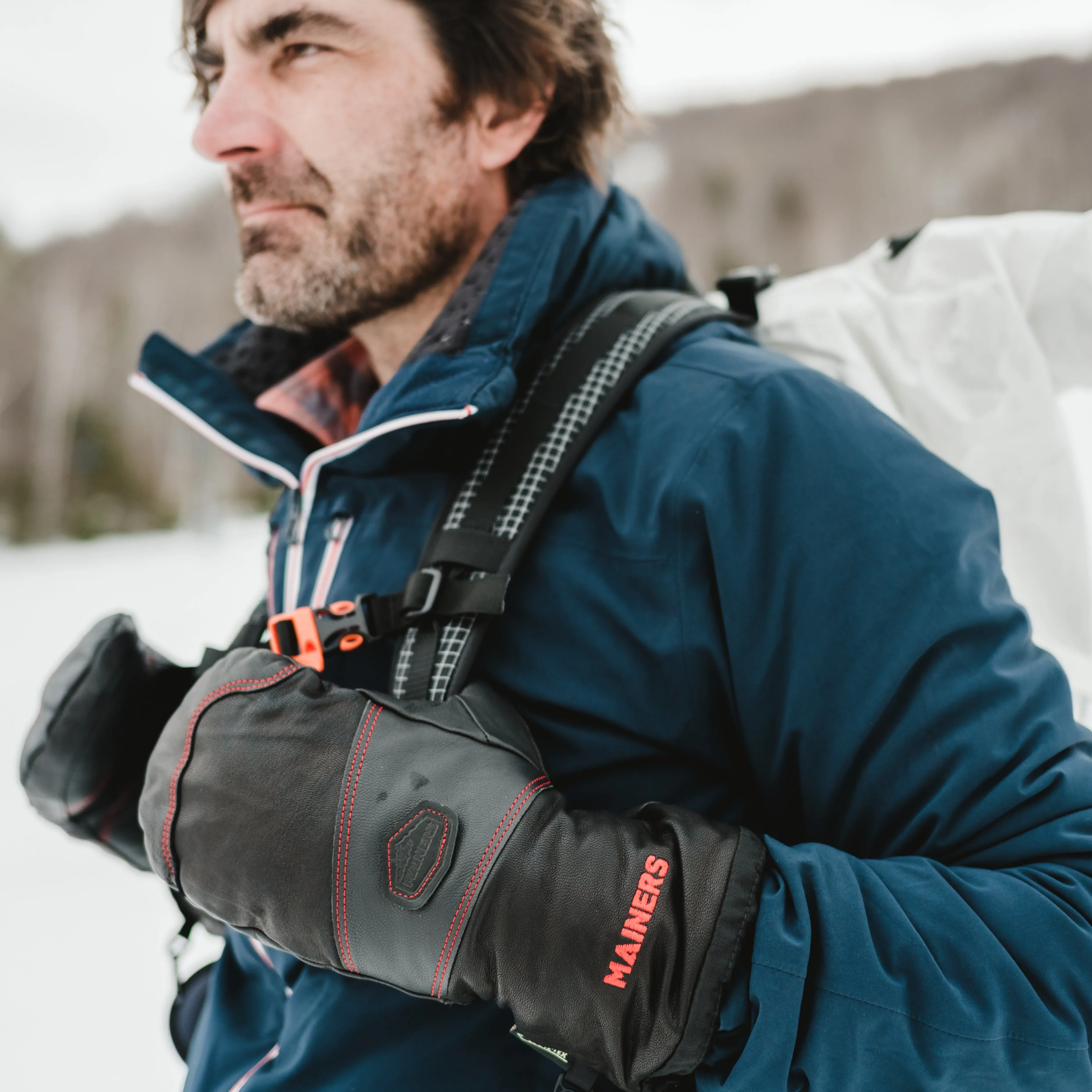 Mainers All-Leather Mitts