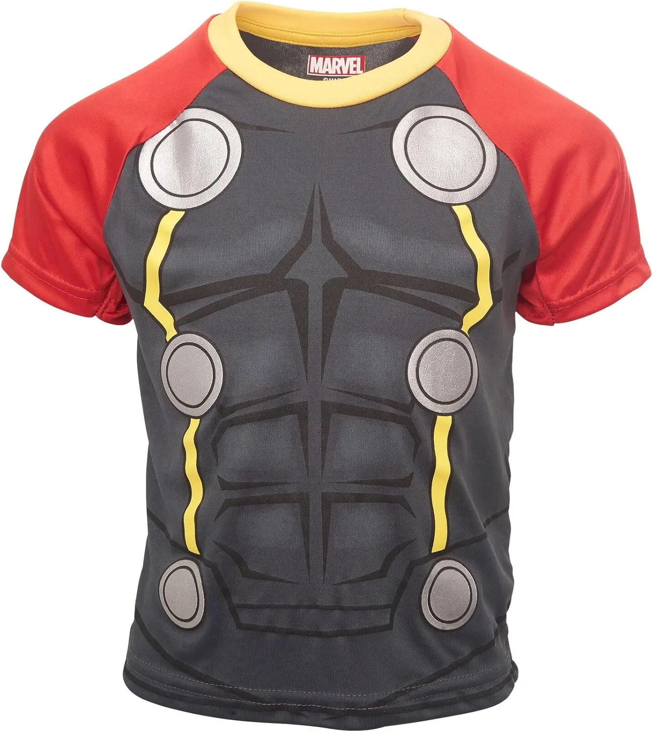 Marvel Avengers Captain America Iron Man Venom Hulk Cosplay Athletic T-Shirt and Shorts Outfit Set Toddler to Little Kid
