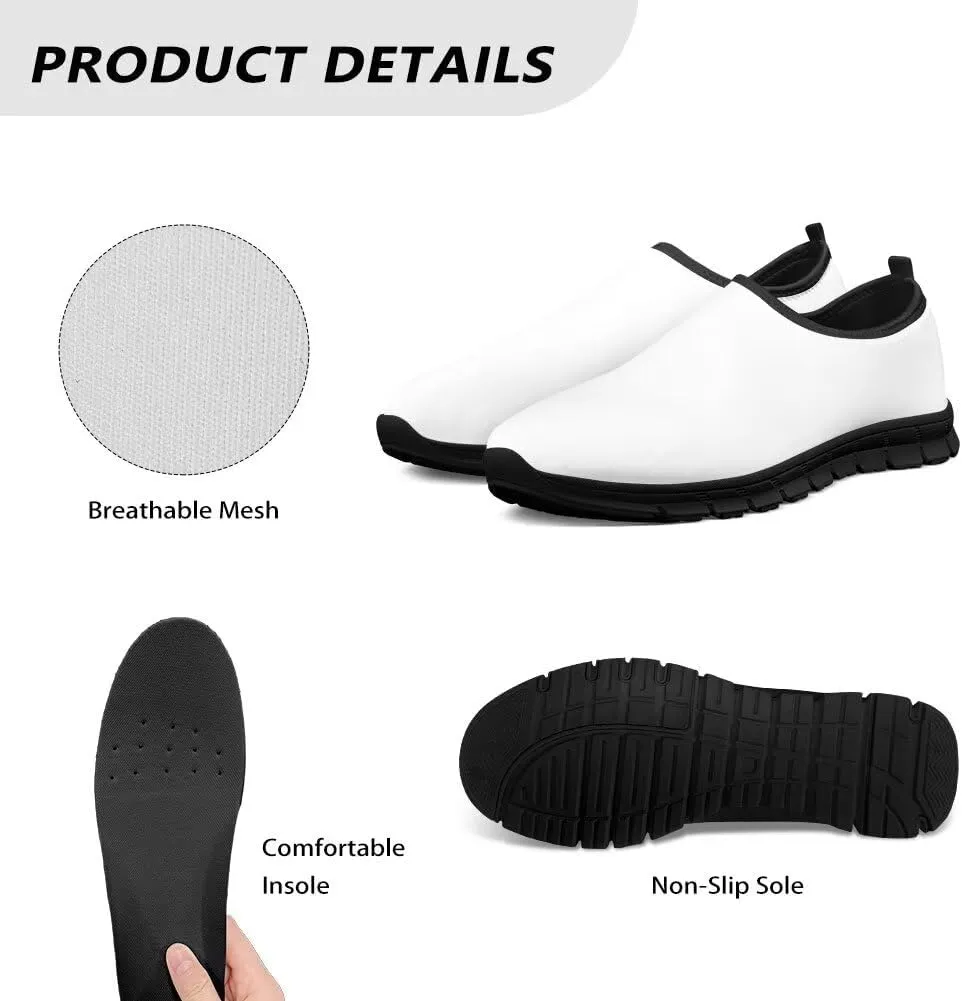 Mens Slip on Flat Shoes Casual Sneakers with Comfortable Insole, Breathable Sports Shoes Loafers Shoes for Men