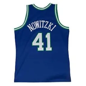 NBA Dallas Mavericks Dirk Nowitzki 1998 Swingman Road Jersey