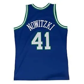 NBA Dallas Mavericks Dirk Nowitzki 1998 Swingman Road Jersey