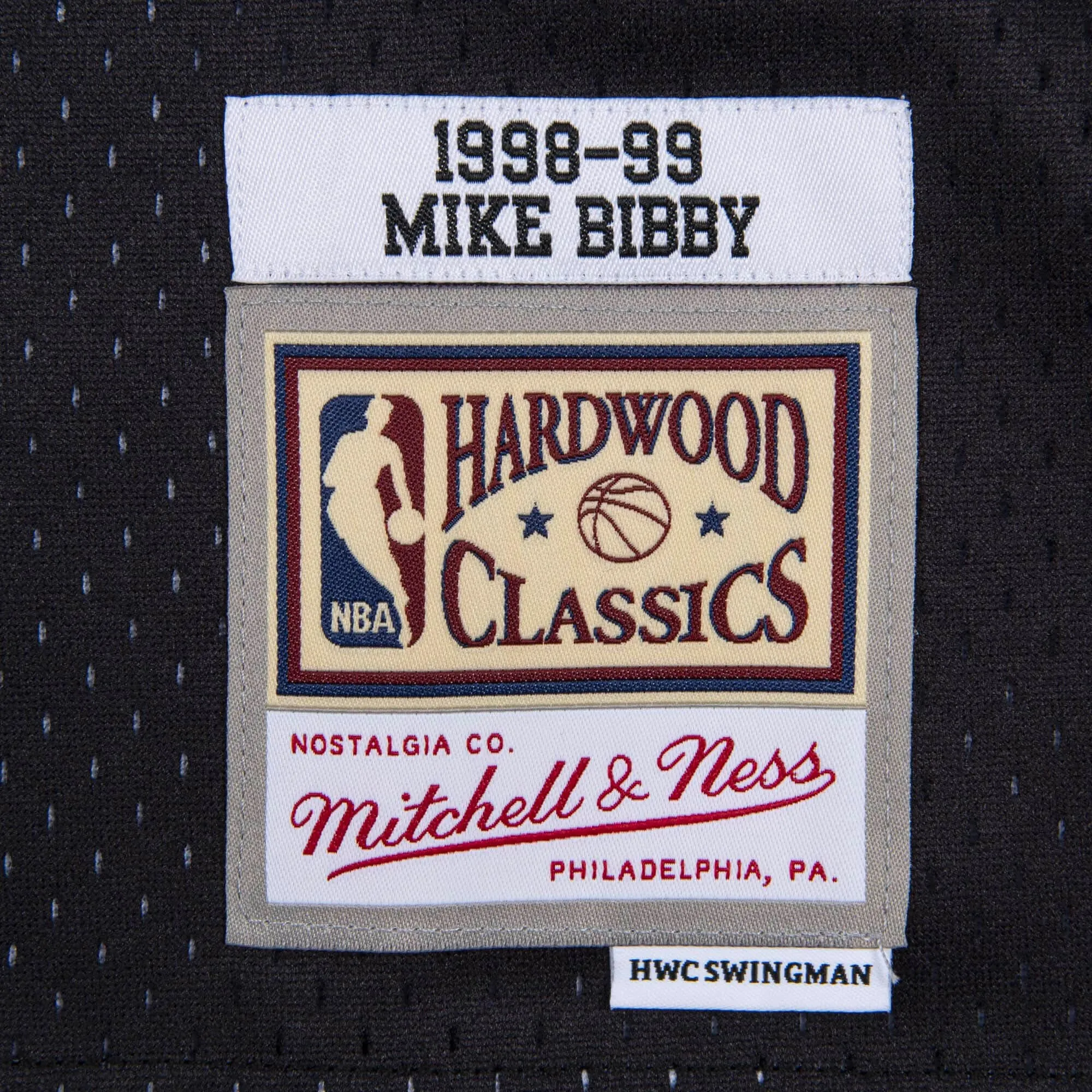 NBA Vancouver Grizzlies Mike Bibby 1998 Swingman Jersey