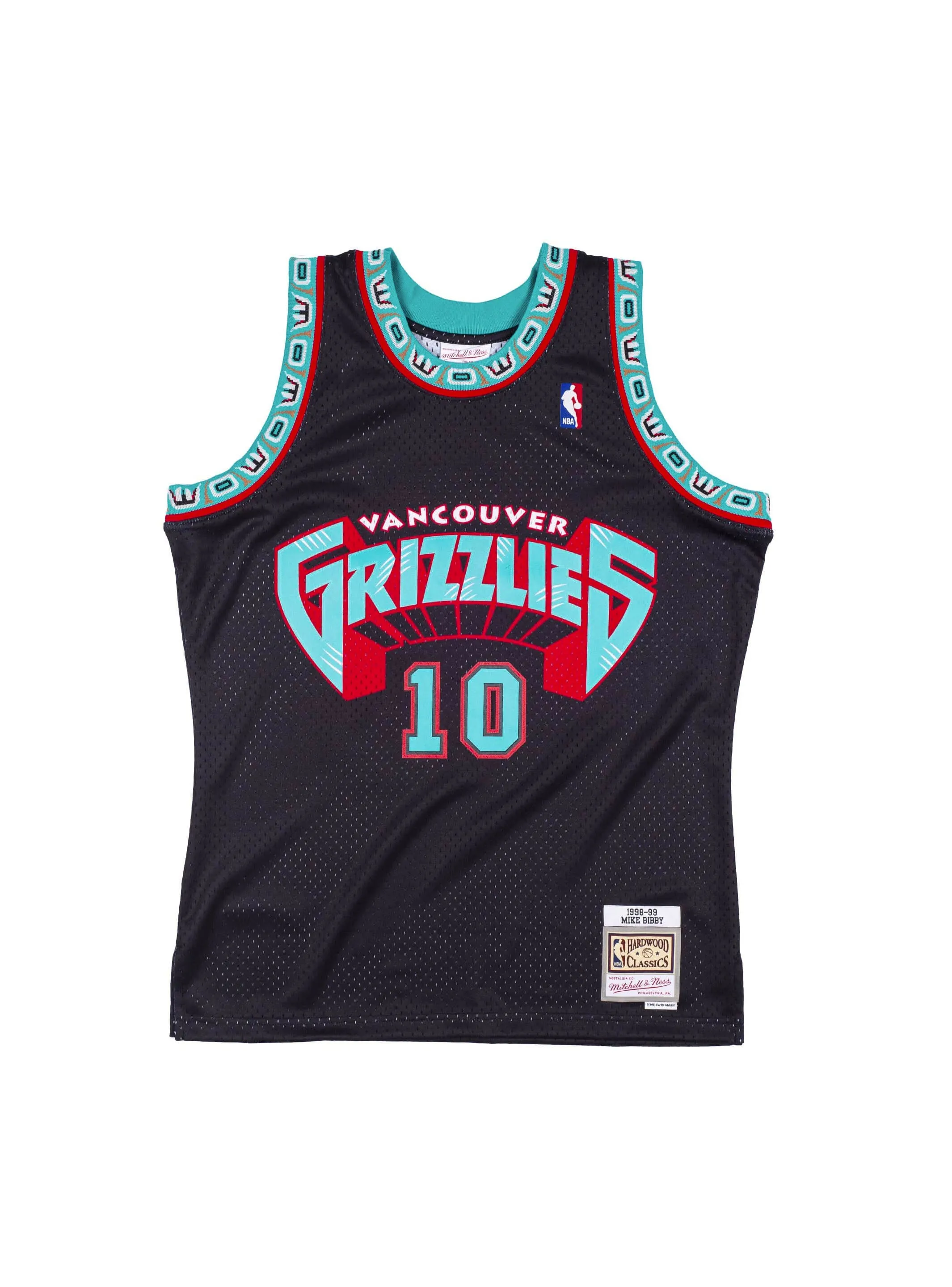 NBA Vancouver Grizzlies Mike Bibby 1998 Swingman Jersey