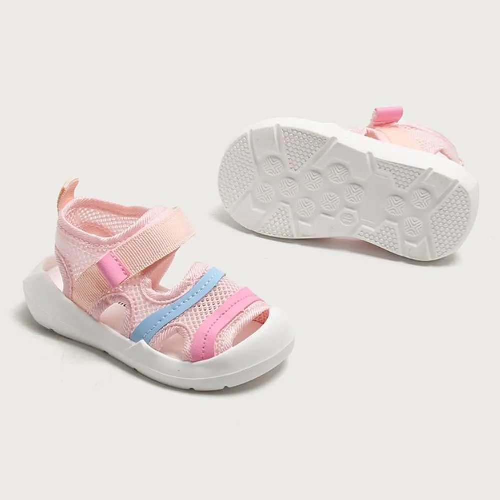 OAISNIT Baby Boys Girls Sports Sandals Lightweight Anti-Slip Rubber Sole Beach Aquatic Water Shoes Summer Toddler First Walking Shoe