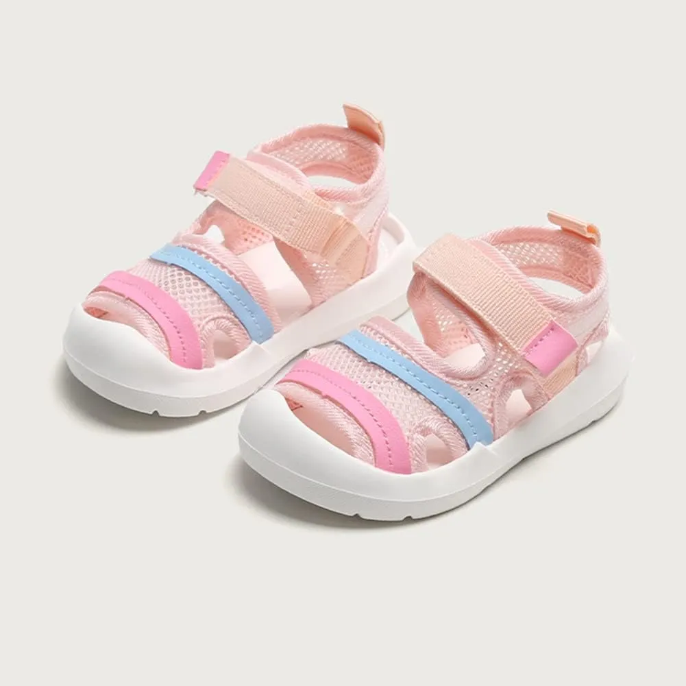 OAISNIT Baby Boys Girls Sports Sandals Lightweight Anti-Slip Rubber Sole Beach Aquatic Water Shoes Summer Toddler First Walking Shoe
