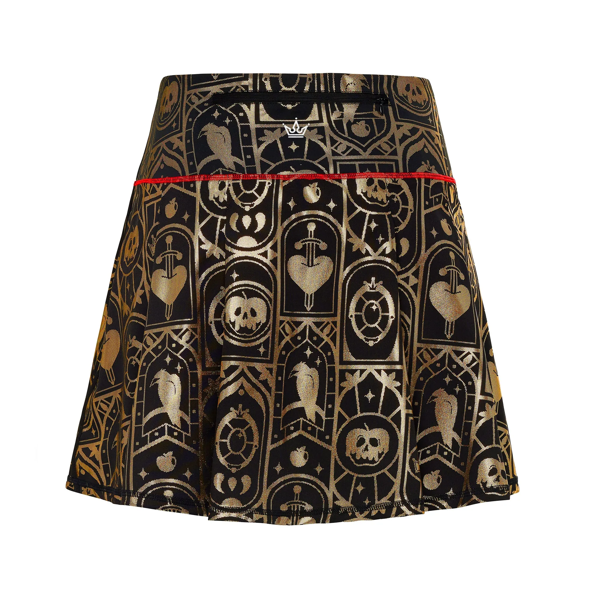 Poisoned Heart Villain Athletic Skort