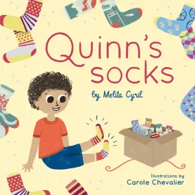 Quinn's Socks Hardcover Book