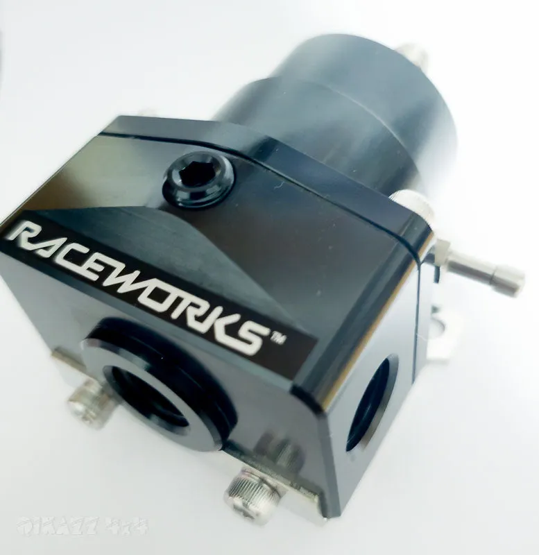 Raceworks Fuel Pressure Regulator 3 Port 40-75PSI (2.75-5.2Bar) suits M57N2