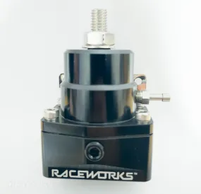 Raceworks Fuel Pressure Regulator 3 Port 40-75PSI (2.75-5.2Bar) suits M57N2