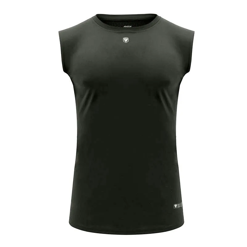 RDX T1 Grey Sleeveless Top