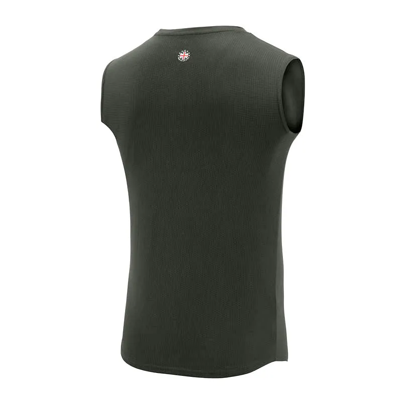 RDX T1 Grey Sleeveless Top