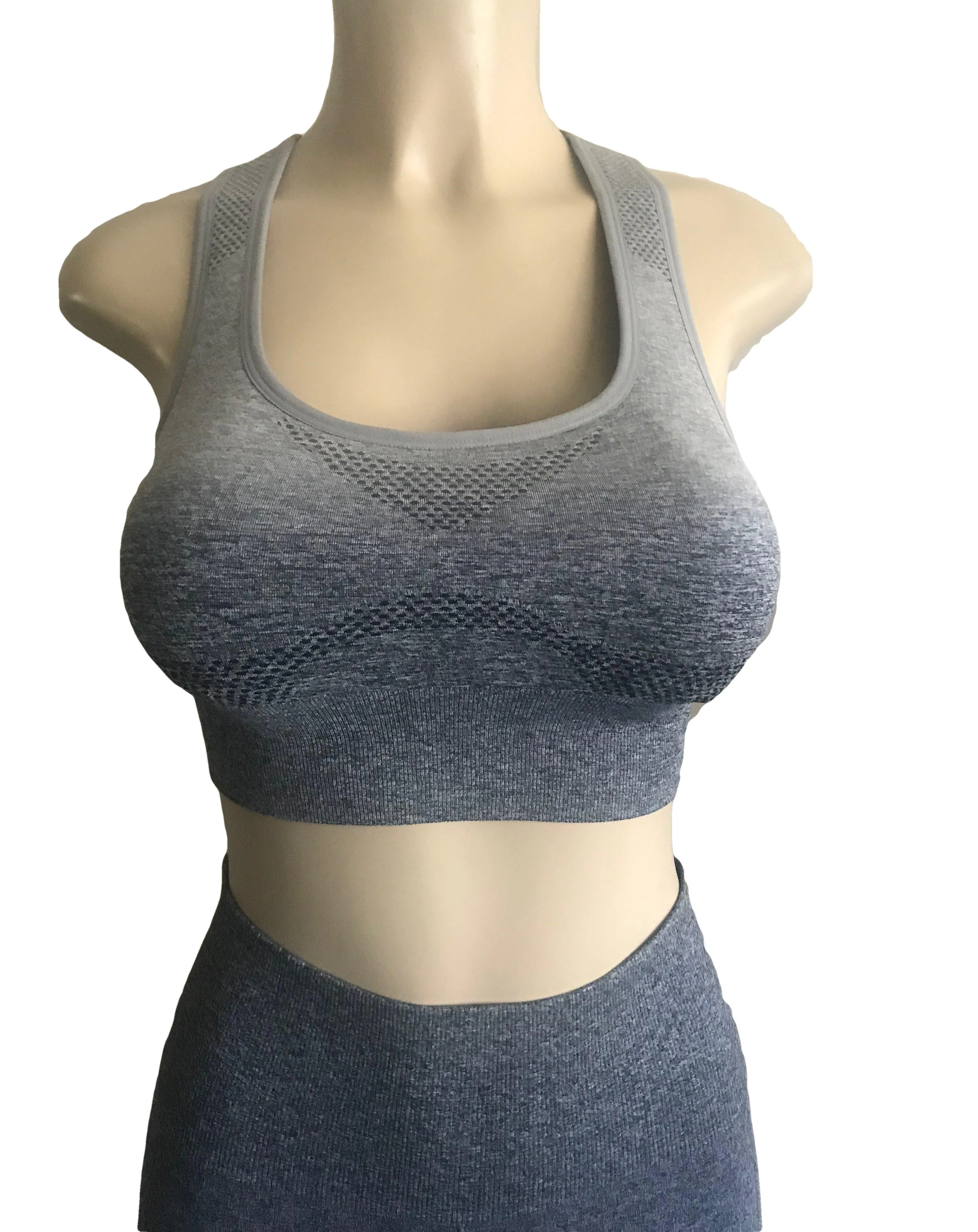 Seamless Gradient Ombre Top with Enhanced Comfort