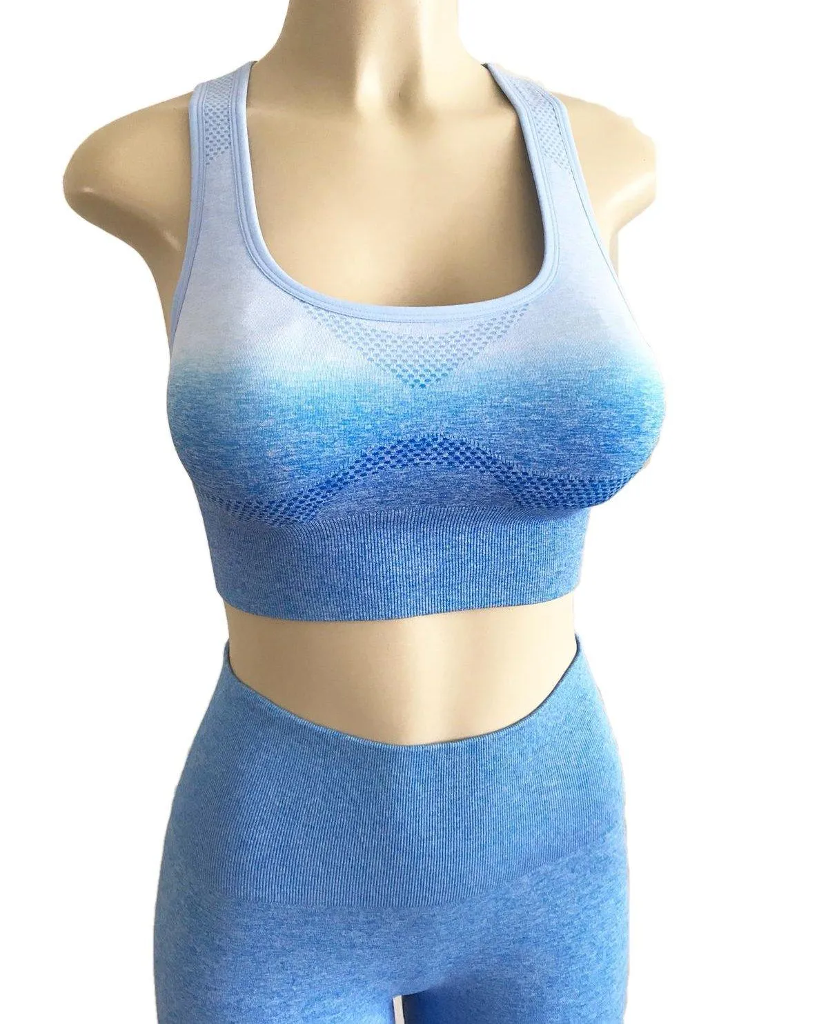 Seamless Gradient Ombre Top with Enhanced Comfort