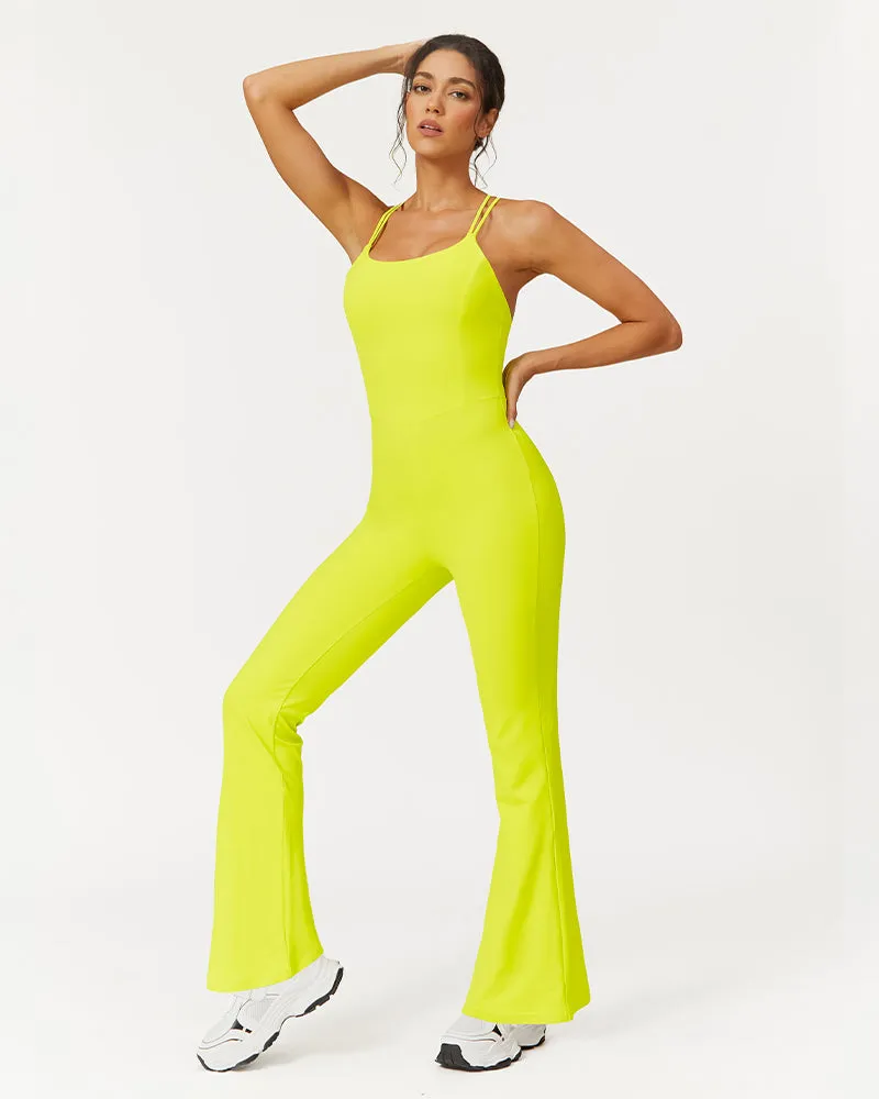 SheCurve®Trendy Wide Leg Active Jumpsuit