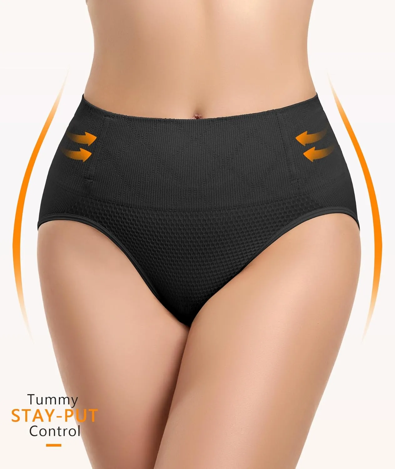 SIMIYA Shapewear Tummy Control Underwear Panties Mid Waist Trainer Girdle Body Shaper Briefs Butt Lifting Shapewear for Women