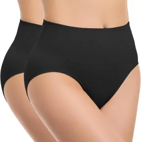 SIMIYA Shapewear Tummy Control Underwear Panties Mid Waist Trainer Girdle Body Shaper Briefs Butt Lifting Shapewear for Women