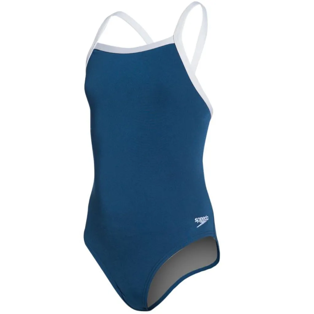 Speedo Youth Flyback - Navy White
