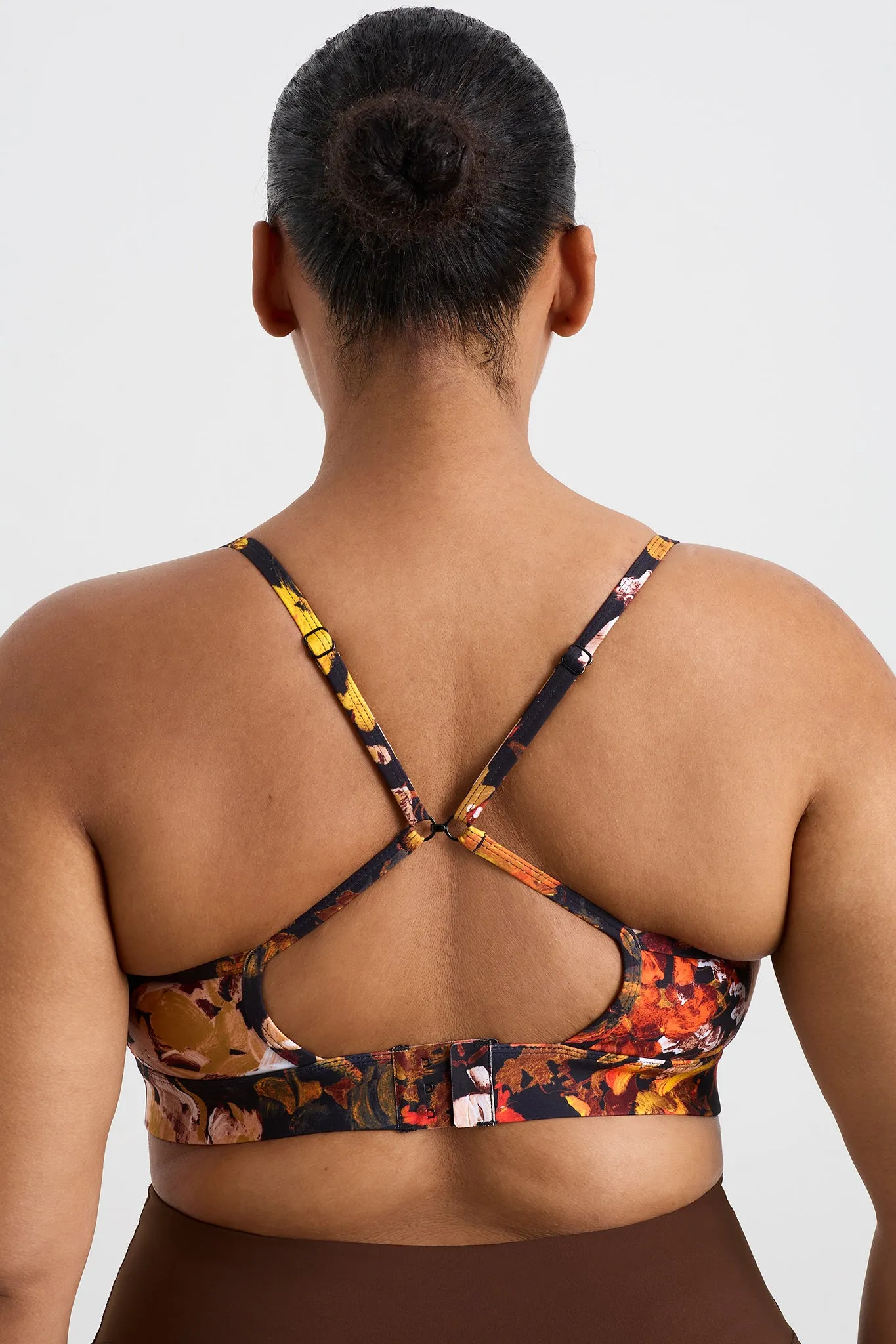 Square Neck Sports Bra 307