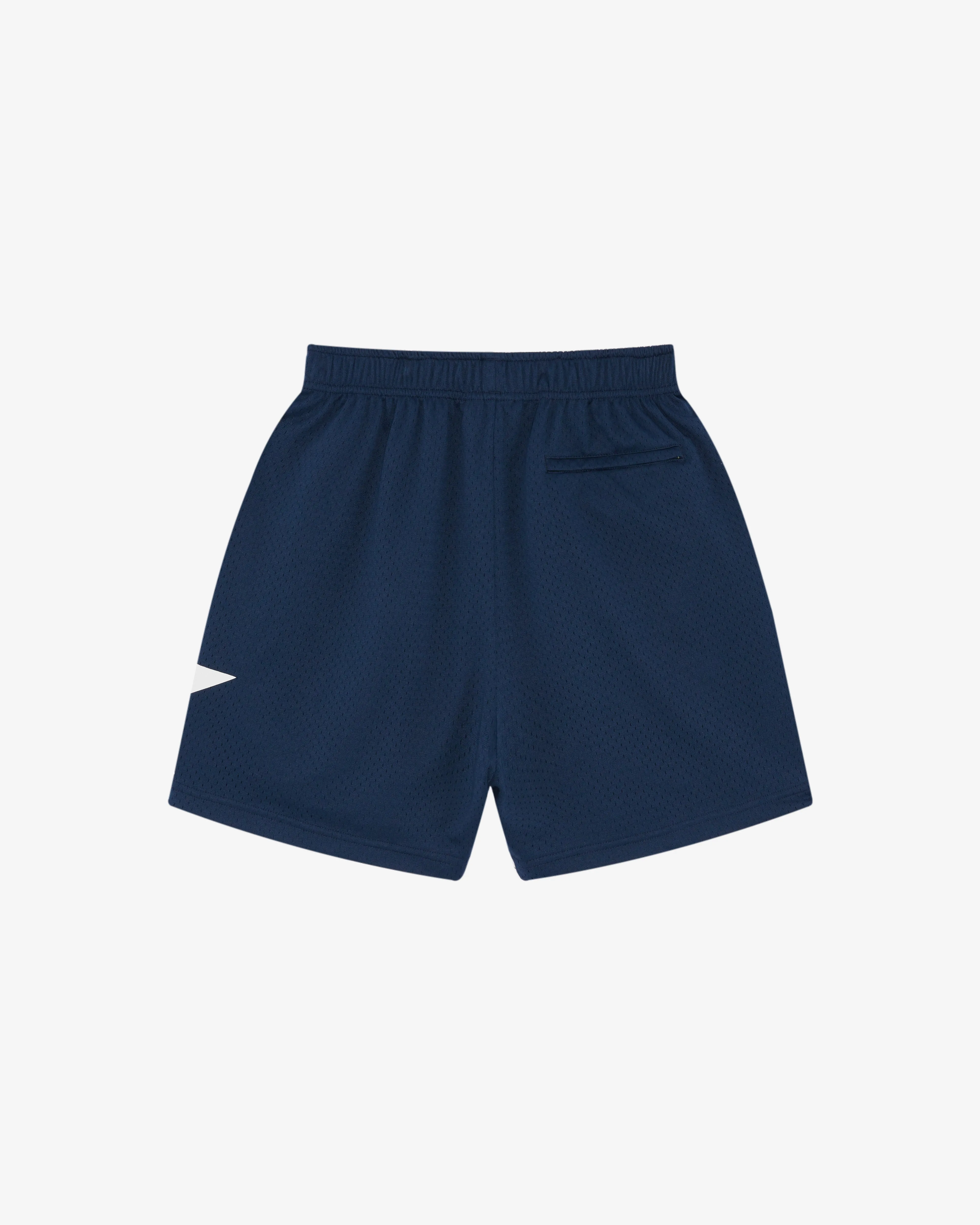 Breathable Mesh Star-Patterned Athletic Shorts