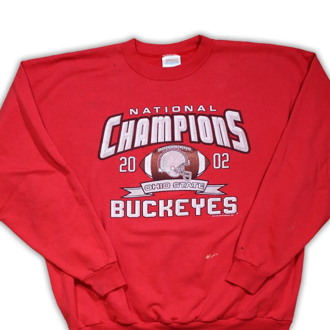 Vintage '02 Buckeyes National Champ Crewneck