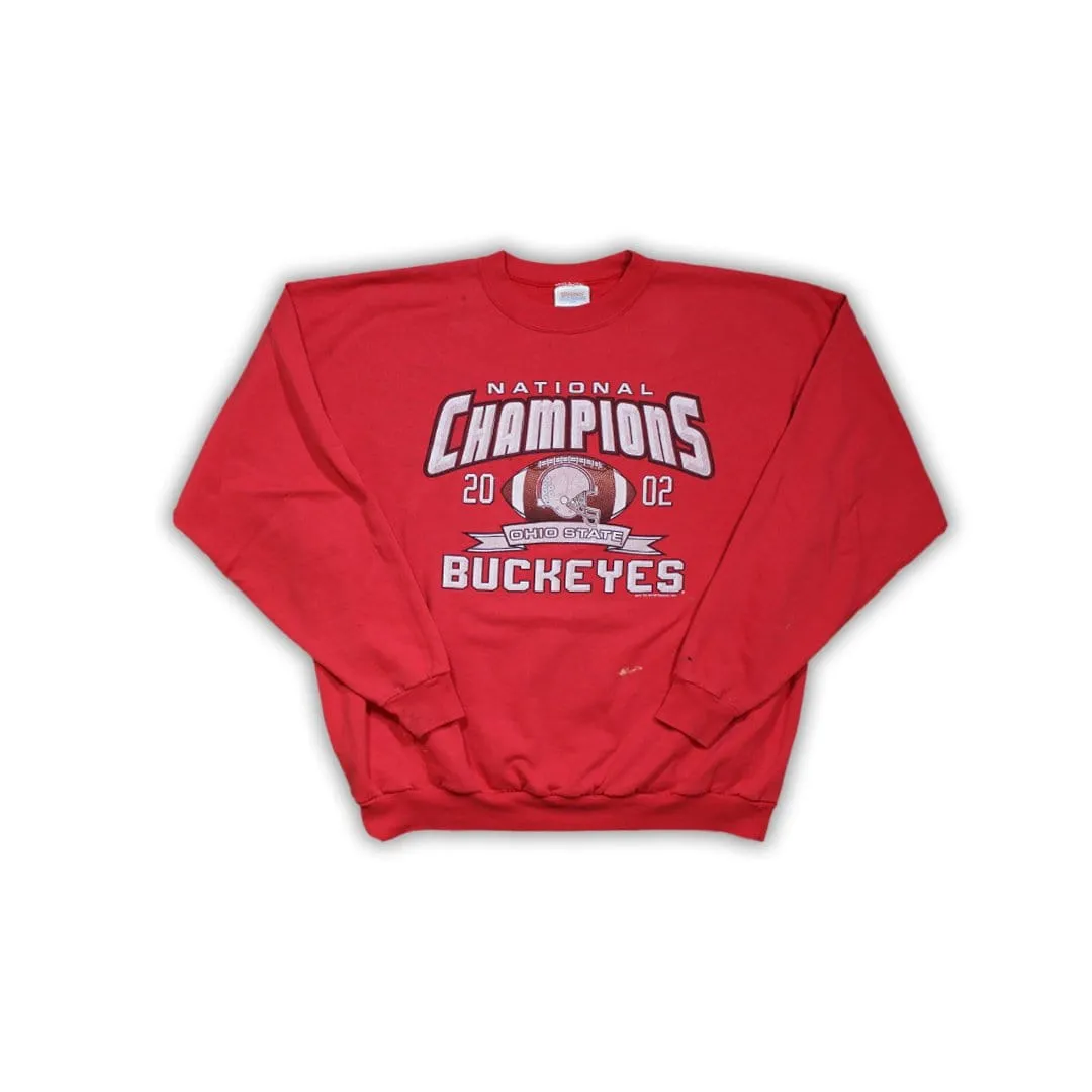 Vintage '02 Buckeyes National Champ Crewneck