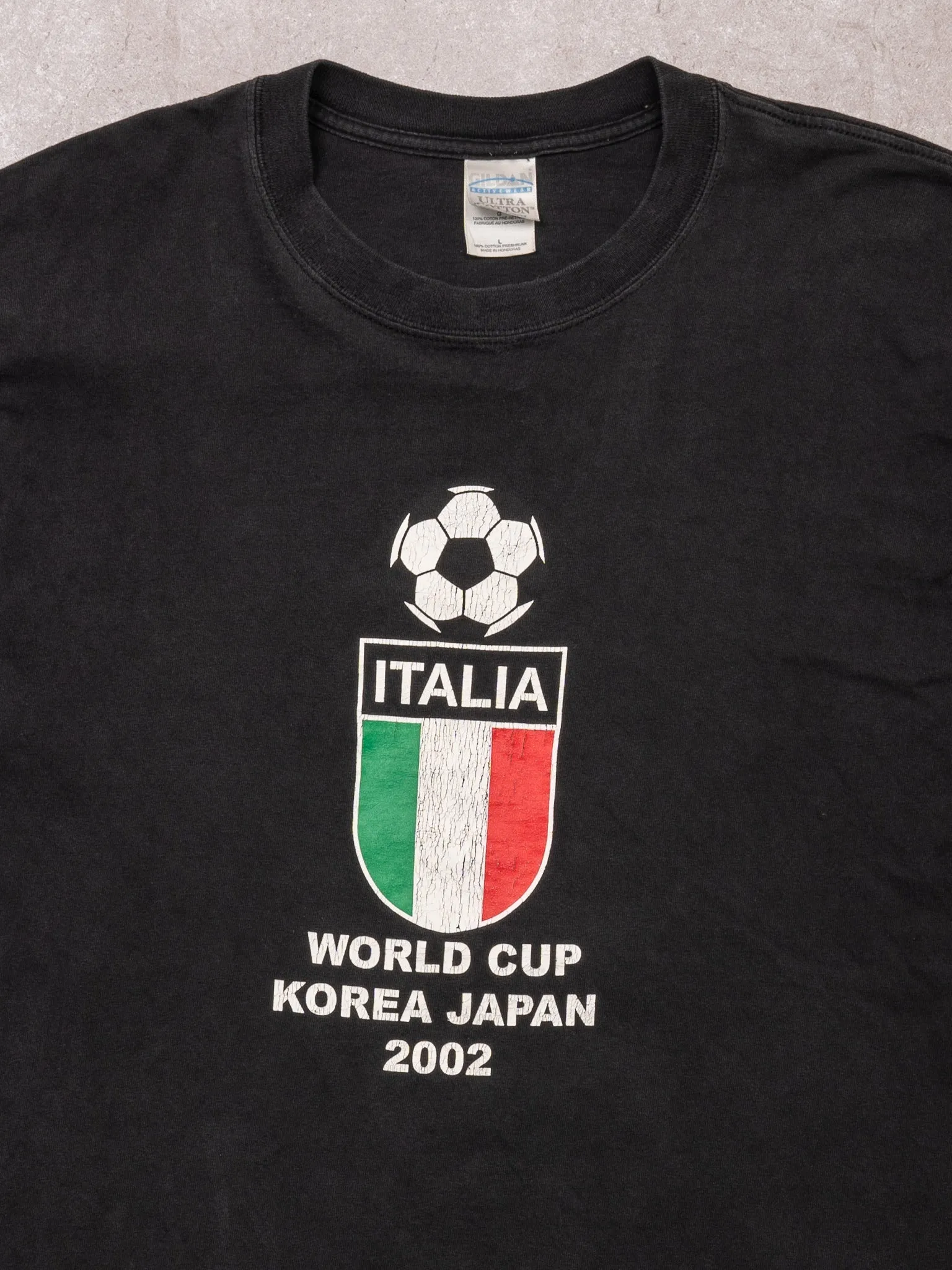 Vintage '02 World Cup Japan Italia Tee (M)