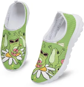 Womens Mesh Sneakers Non Slip Running Tennis Shoes Women Lightweight Soft Sole Walking Shoes