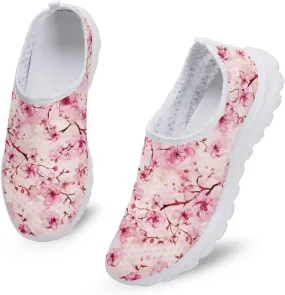 Womens Mesh Sneakers Non Slip Running Tennis Shoes Women Lightweight Soft Sole Walking Shoes