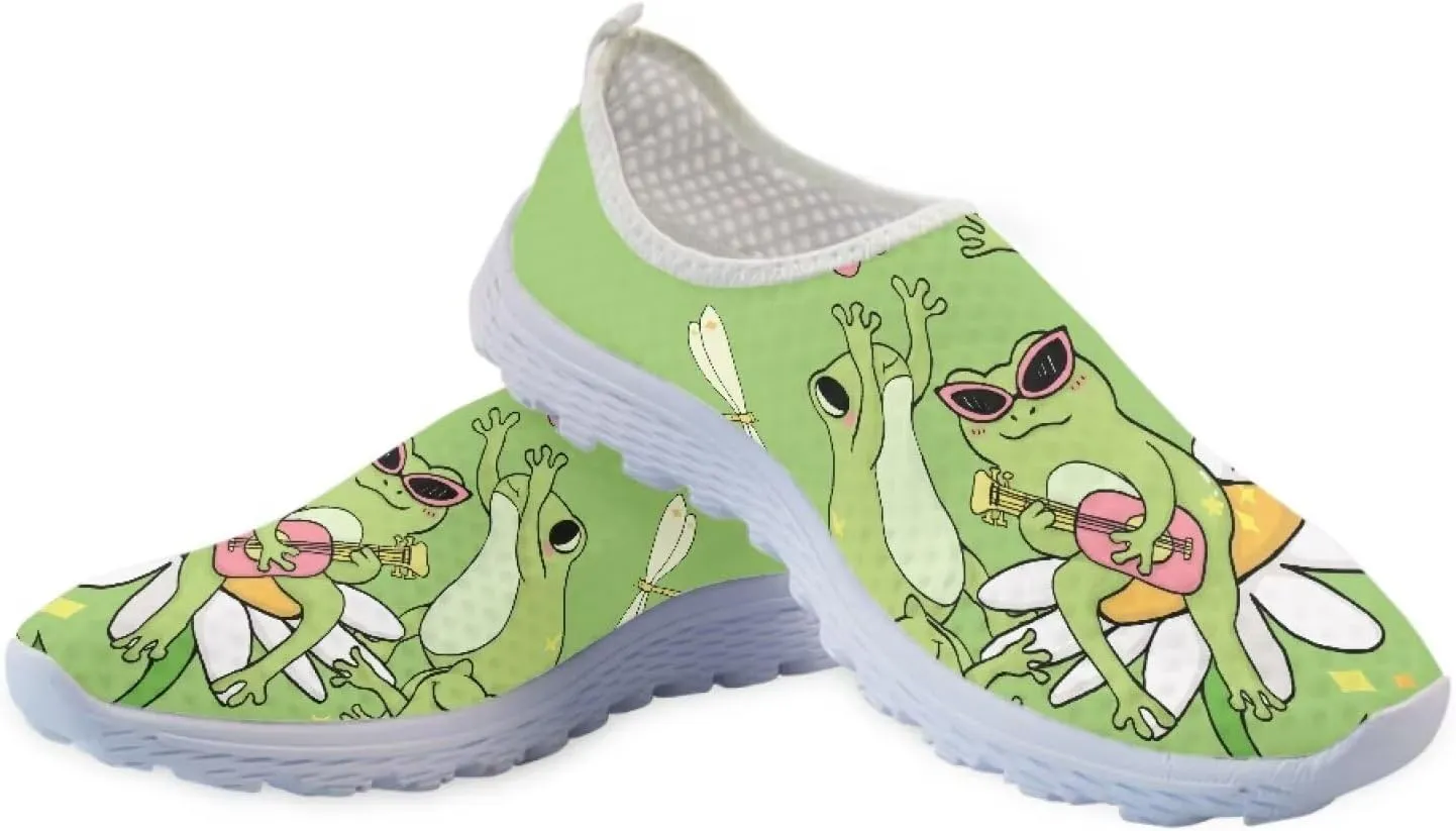 Womens Mesh Sneakers Non Slip Running Tennis Shoes Women Lightweight Soft Sole Walking Shoes